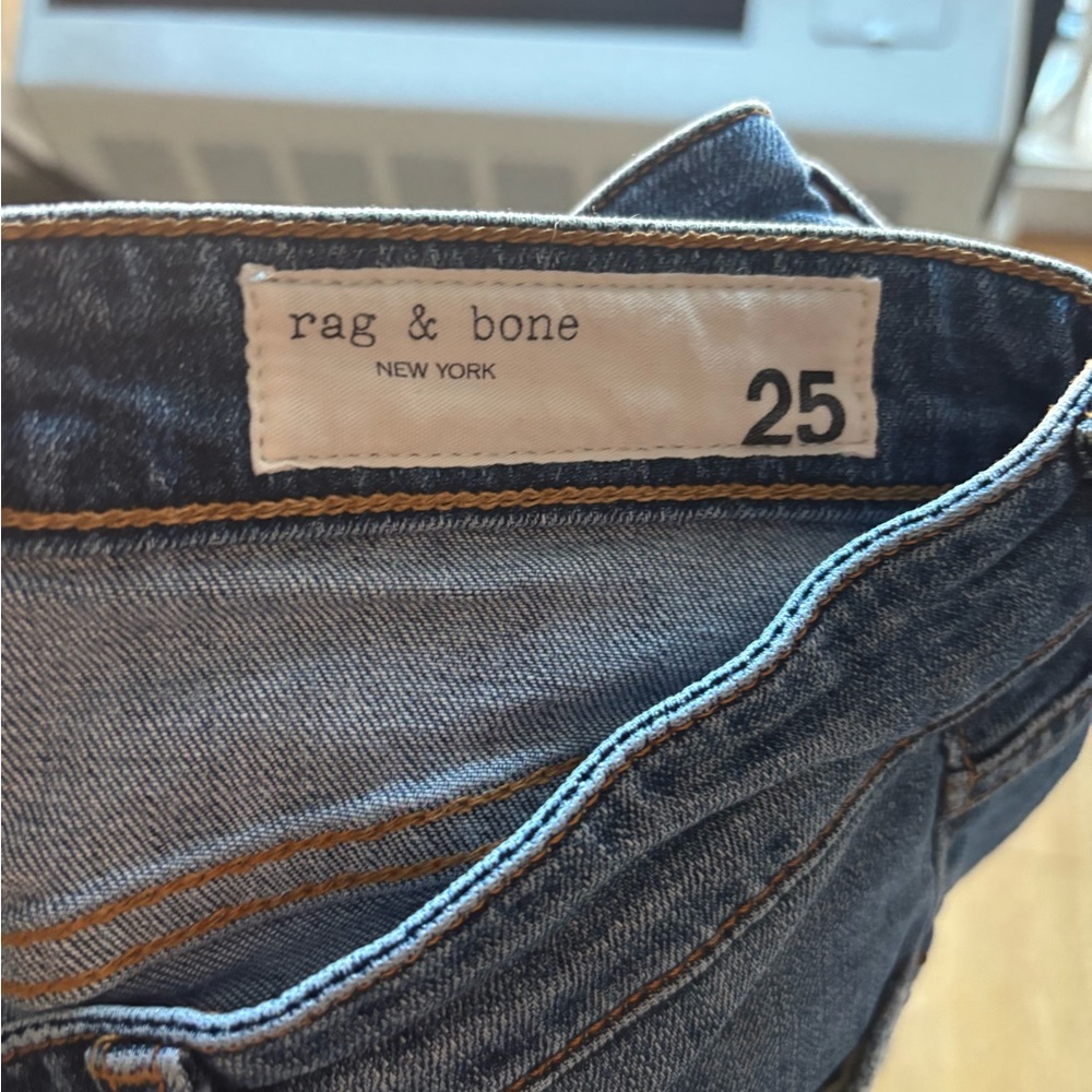 Rag & Bone Women’s Cigarette Blue Jeans